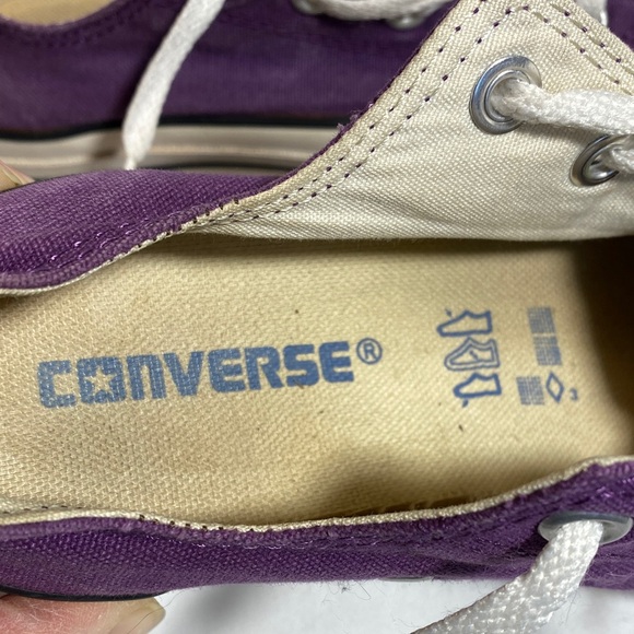 Converse Chuck Taylor All Star classic low top sneakers in Rich Purple - W6/M4 - Picture 10 of 10